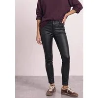 STREET ONE Stoffhose mit Coating