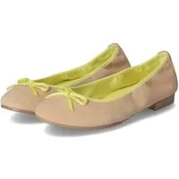 Tamaris Tamaris 1-22166-44/445 Damen Leder & Textil beige Ballerina
