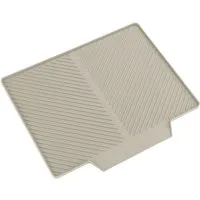 WENKO Abtropfmatte Modell Nelia, Trockenmatte für Geschirr & Besteck, spülmaschinengeeignet, Kunststoff