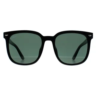Ray-Ban RB4401D 64478G polierte transparente graue Sonnenbrille mit Farbverlauf
