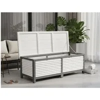 Melko Auflagenbox Auflagenbox Gartenbox Gartentruhe 140CM Kissenbox Aufbewahrungsbox (Stück), Imprägniert