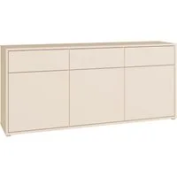 FORTE Sideboard Alice Springs, Sideboard, Breite 184,2 cm, viel Stauraum, Schubkästen mit Vollauszug, Push to open, grifflos