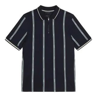 Ted Baker Sisons Herren Navy Striped Poloshirt
