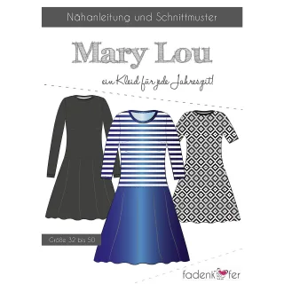 Fadenkäfer Schnitt "Kleid Mary Lou" für Damen