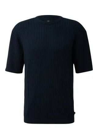 qs - T-Shirt blau - Gr. - L