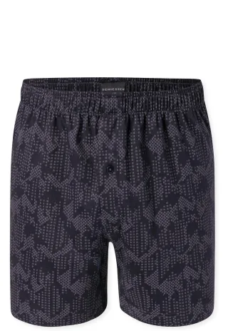 SCHIESSER - Boxershorts kohle - Gr. - 9