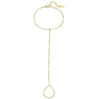 Hey Happiness Armkette Elegante Handkette, Hand Chain Armband Satelliten, Starburst, Rolo