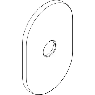 Ideal Standard CELIA Rosette Z-Thermostat, Chrom A960054AA