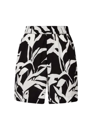 s.Oliver Red Label - Loose: Shorts aus Viskose schwarz - Gr. - 48