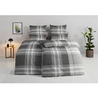TOM TAILOR HOME Bettwäsche Nick in Gr. 135x200 oder 155x220 cm, Renforcé, 3 teilig, mit Gratiszugabe Gästehandtuch