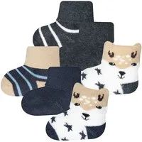 Ewers Socken Newborn Socken Reh (6-Paar)