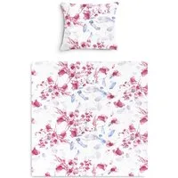 Amilian Babybettwäsche Kinderwagenset - 2tlg. Kinderbettwäsche - 80x80cm + 35x40cm, 100% Baumwolle, 2 teilig, Bettwäscheset für Kinderwagen, Wiege, Babybett - Baby Bettwäsche