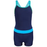 Aquarti Badeanzug Aquarti Mädchen Badeanzug mit Bein Racerback