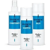 Ellen Wille Haarpflege-Set Ellen Wille Pflegeset / Care Set synthetic 200ml, Pflegeset Kunsthaar, 3-teilig mit Shampoo, Balsam & Conditioner