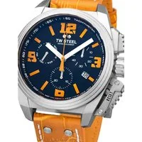 TW Steel Quarzuhr TW-Steel TW1112 Canteen Herrenuhr Chronograph 46mm 10ATM TW-Steel TW1112 Canteen Herrenuhr Chronograph 46mm 10ATM
