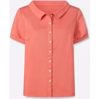 heine Klassische Bluse Bluse Kurzarm