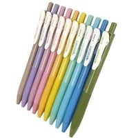 WESTCOTT Gelschreiber Gelstifte VINTAGE Set 10 Stück Frühlingsfarben, Gelschreiber Stifte, (Vorteilspack, 10-tlg), 0,7mm Strichstärke für weiche, präzise Striche