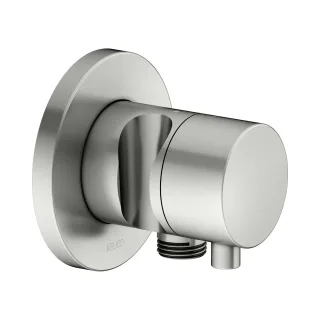Keuco Absperrventil IXMO Comfort 59541,rund Schlauchanschl./Brauseh.Edelstahl-finish, 59541061201 59541061201