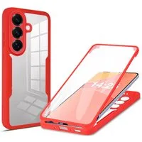 Tec-Expert Handyhülle 360 Grad Handy Hülle für Samsung Galaxy A57 5G 6.7 Zoll, 6.7, Rundum Schutz Cover Case Bumper robust Vollschutz