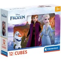 Clementoni® Würfelpuzzle Frozen 2, 12 Puzzleteile, Made in Europe