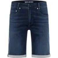 MAC Bermudas blau,Casual,Baumwolle,Unifarben,Modern Fit