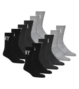 HERREN SPORTSOCKEN MEN CREW SOCKS 6-PACK GR. 41 - 46 (SS43513-001)