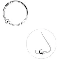 ALEXANDER YORK Nasenpiercing NASENRING 10 mm, 925 Sterling Silber