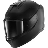 Shark Motorradhelm D-Skwal 3 Blank Helm, vorbereitet für Kommunikationssystem,geeignet für Brillenträger,P