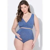 Ulla Popken Bügel-BH Mama-Still-Bustier Muster