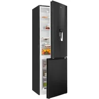 exquisit Kühl-/Gefrierkombination KGC320-95-E-WS-040C inoxlook-az, 185,8 cm hoch, 60 cm breit