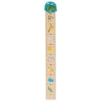 BIECO Messlatte Bieco Kinder Messlatte Holz Zoo Größenmesser