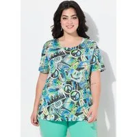 Angel of Style T-Shirt T-Shirt Komfort Fit Smiley Print