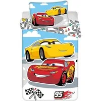 Jerry Fabrics Kinderbettwäsche Cars, Renforcé, 2 teilig