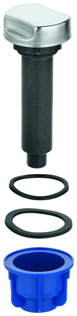 GROHE Drehgriff 42575 für Küchenspüle edelstahl, 42575SD0 42575SD0