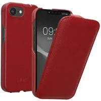 kalibri Etui Flip-Hülle Ultra Slim Tasche für Apple iPhone 17e / iPhone 16e, Leder Schutzhülle Case