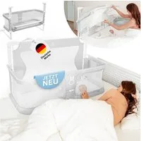 BabyBeFun Babybett im Bett, Beistellbett Baby [Stillen im eigenen Elternbett], 1-tlg., Passend an alle Betten, auch Boxspringbetten
