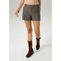 Aniston CASUAL Webshorts im dezenten Karo-Dessin
