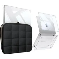 Fintie Laptop-Hülle für MacBook Air 13.6'' M5 M4 M3 M2 (2026-2022) A3449 A3240 A3113 A2681, Ultradünne Hartschale Hülle und Laptoptasche für MacBook Air 13.6 Zoll