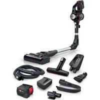 BOSCH Akku-Bodenstaubsauger Unlimited 7 BSS715CARP/BSS715FRSH, 5.0 Ah Akku, Knickrohr, beutellos, 10 Jahre Motorgarantie, Schnellladegerät, Made in Germany
