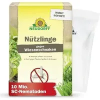 Neudorff Nematoden Nützlinge gegen Wiesenschnaken, Maulwurfsgrillen und Erdraupen, 10 Mio. für 50 m²