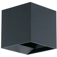 EGLO LED Außen-Wandleuchte CALPINO Außenwandleuchte, IP54, anthrazit, warmweiß, Außenlampe, LED fest integriert, Warmweiß, Außenleuchte, LED Wandleuchte, Garten, 2x3,3W, Up- und Down Light