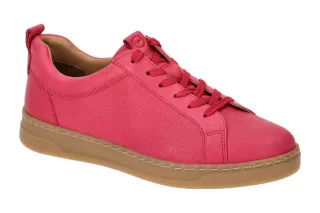 Tamaris 1-23780-42 513 Damenschuhe Sneaker pink fuxia Echtleder Wechselfu?bett