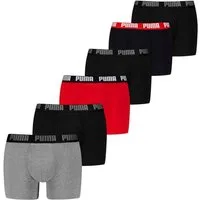 PUMA Boxershorts Herren Boxershorts Unterhosen (6er Pack) (6-er Pack)