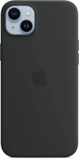 Apple Silikon Case mit MagSafe [für iPhone 14 Plus] mitternacht