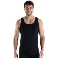bugatti Unterhemd BUGATTI Herren Unterhemd schwarz uni (1-St)