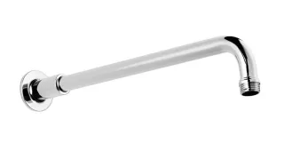 Herzbach Living Spa Retro Wandarm, 357mm, rund abgewinkelt Bronze, 11.673570.1.05 11.673570.1.05