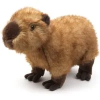 Teddys Rothenburg Kuscheltier Wasserschwein Capybara braun 28 cm Plüschtier