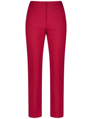 GERRY WEBER Collection - Stoffhose rot - Gr. - 48