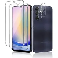 MSM Displayschutzglas 2X Schutzglas (Display + Kamera) für Samsung Galaxy A25 5G