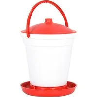 vidaXL Futterspender Automatische Geflügeltränke 18 L
